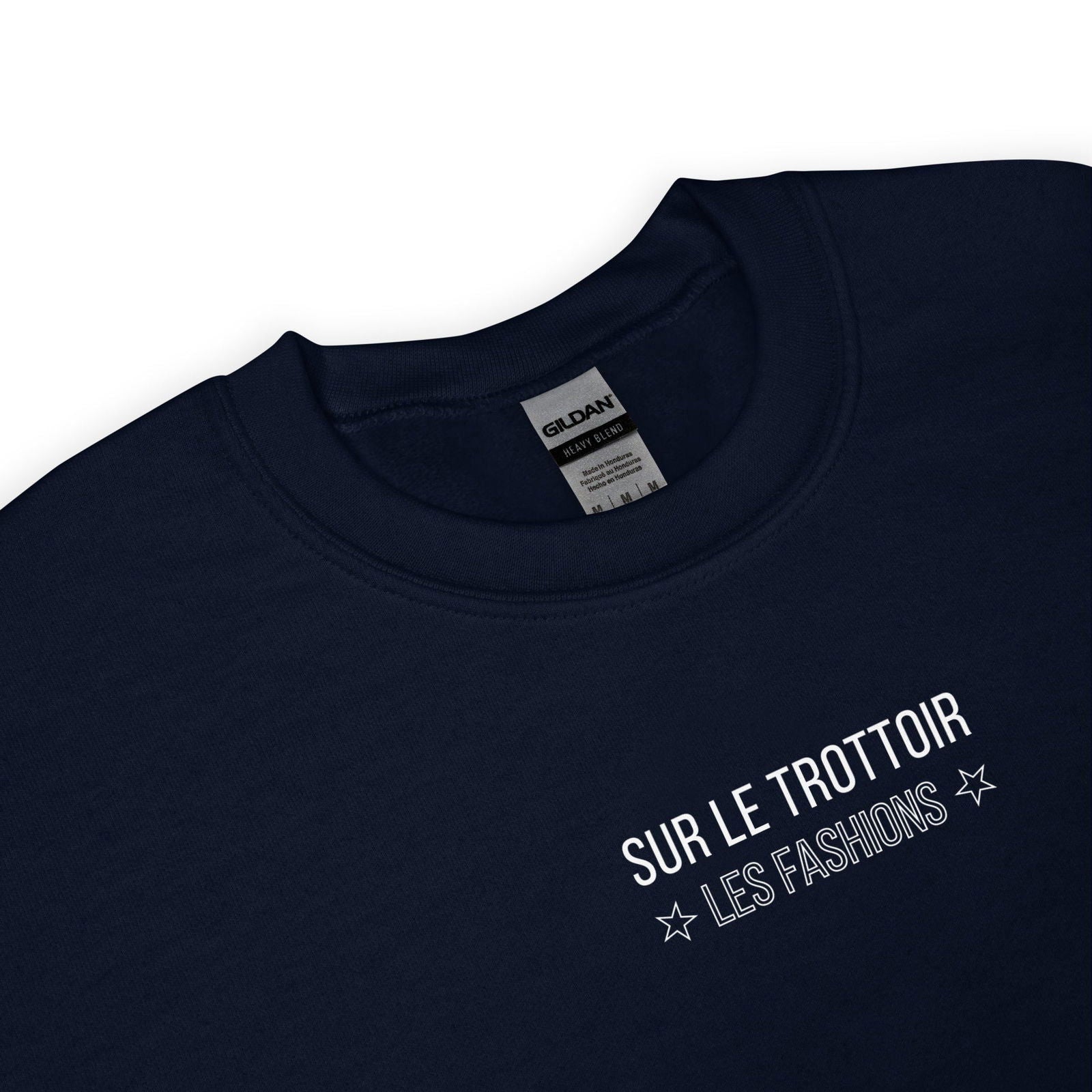 Sweat unisexe col rond Sur le trottoir les fashions - Sedurro