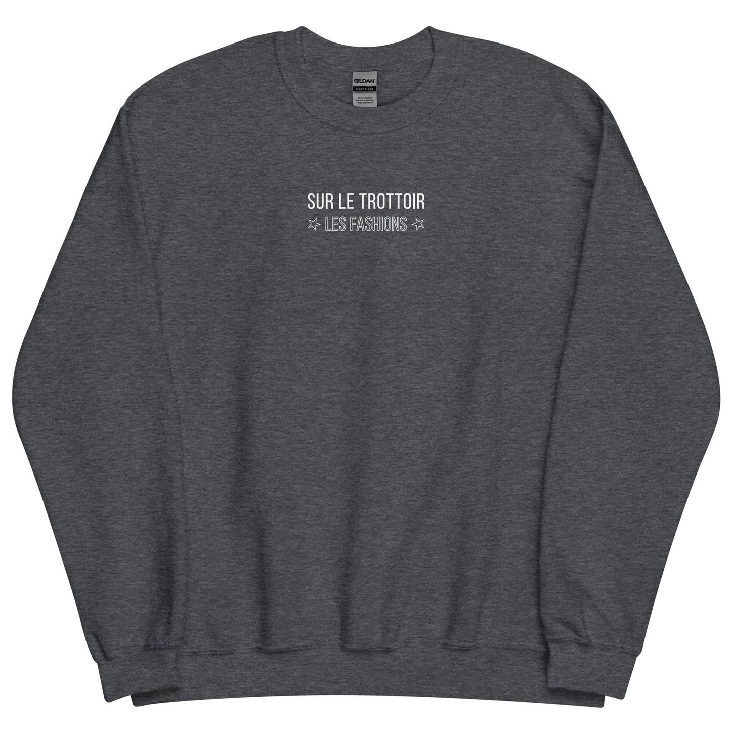Sweat unisexe col rond Sur le trottoir les fashions - Sedurro