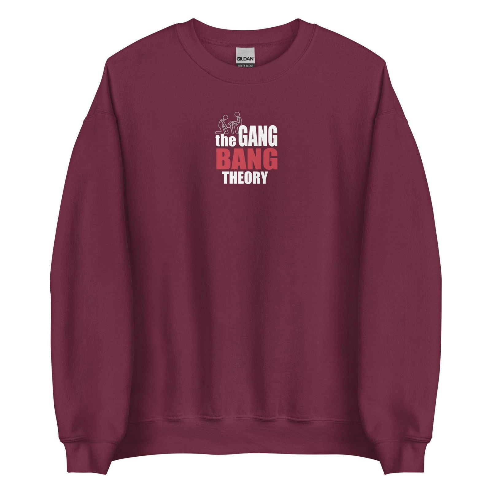 Sweat unisexe col rond The gang bang theory - Sedurro