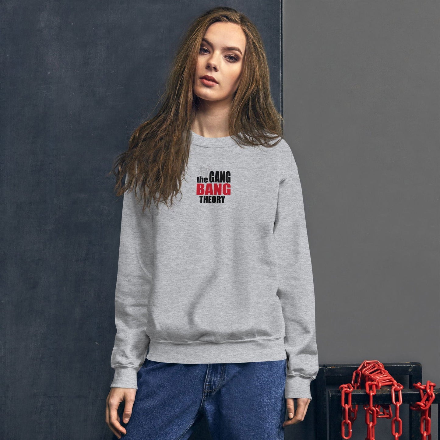 Sweat unisexe col rond The gang bang theory - Sedurro