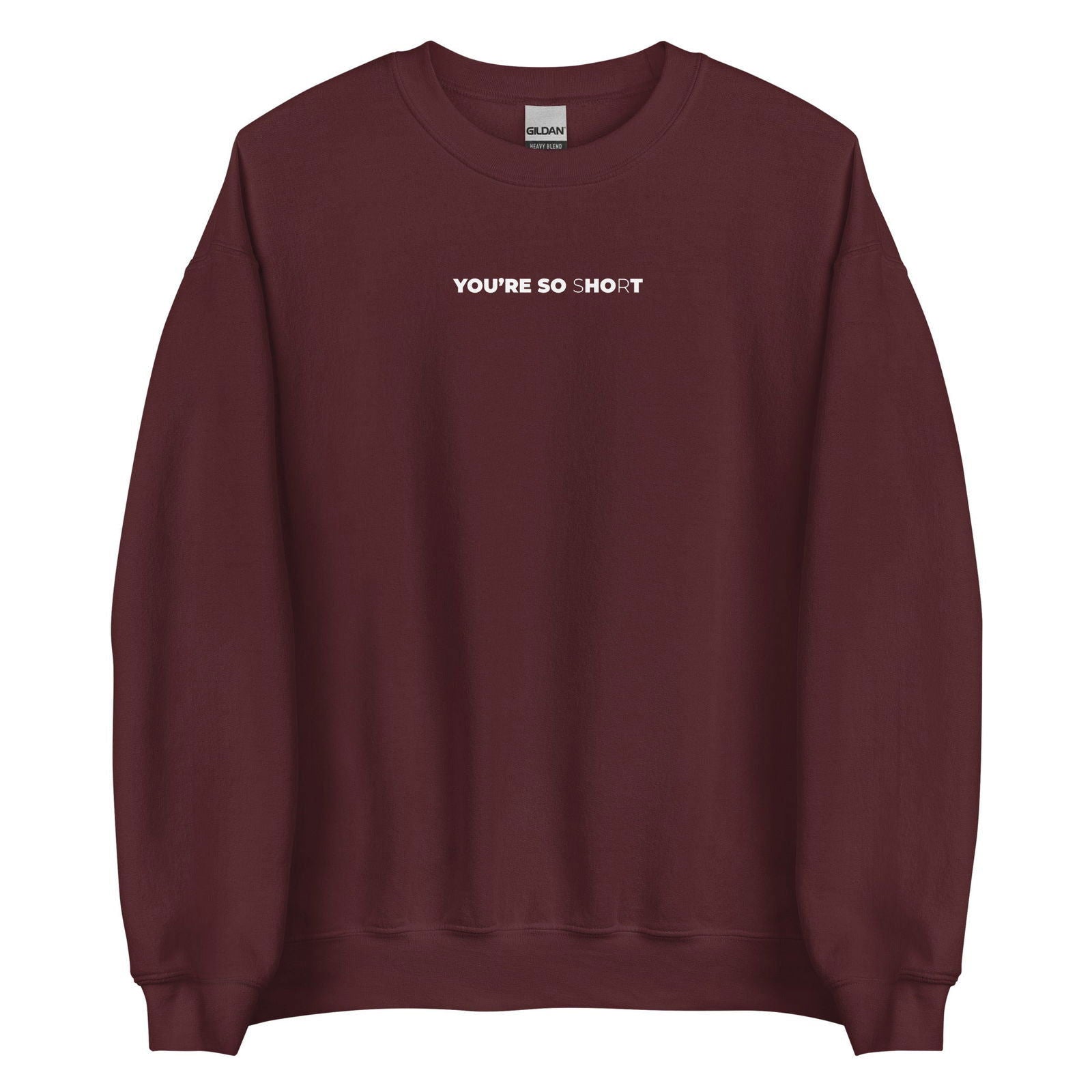 Sweat unisexe col rond You are so hot short - Sedurro