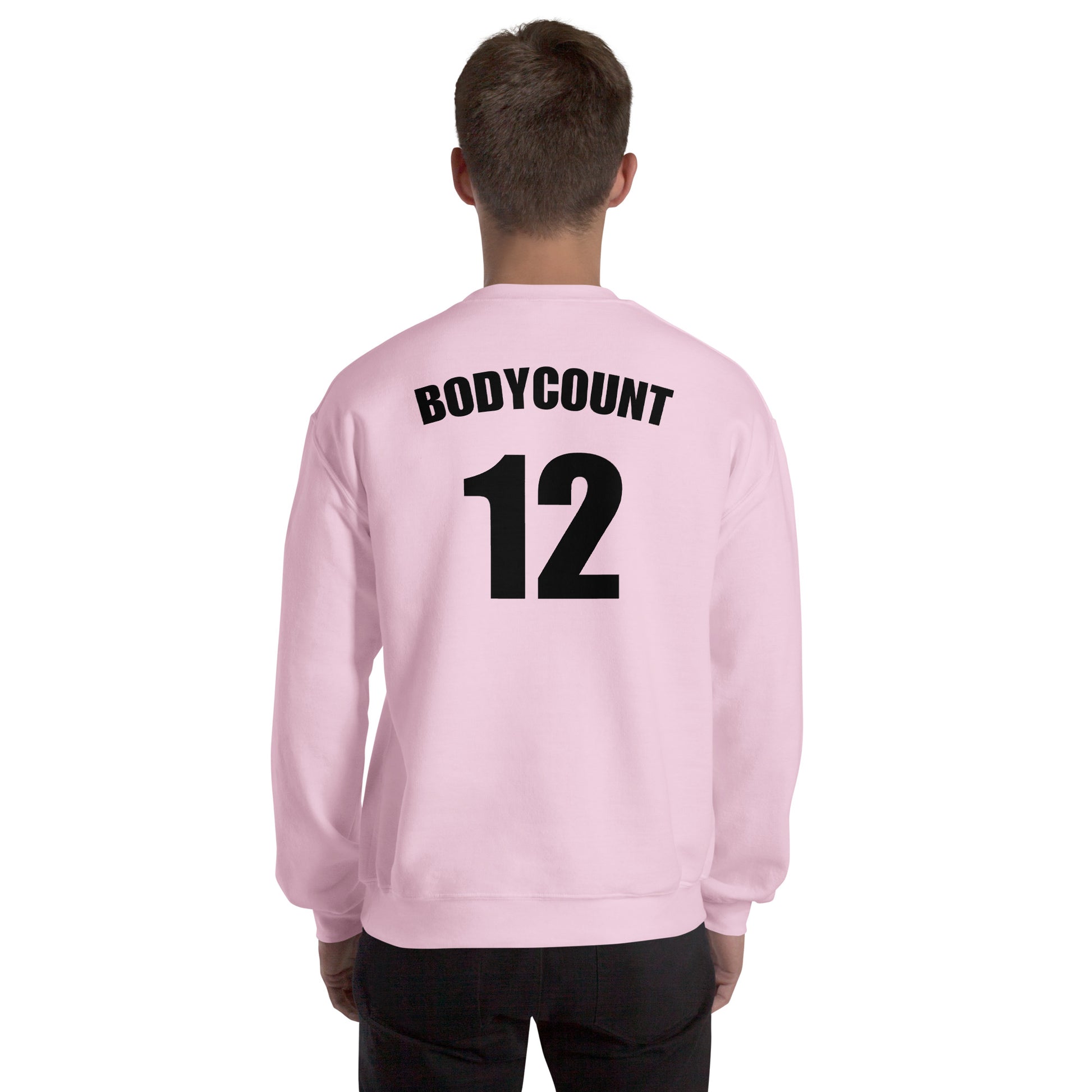Sweat unisexe col rond personnalisable maillot numéro bodycount - Sedurro