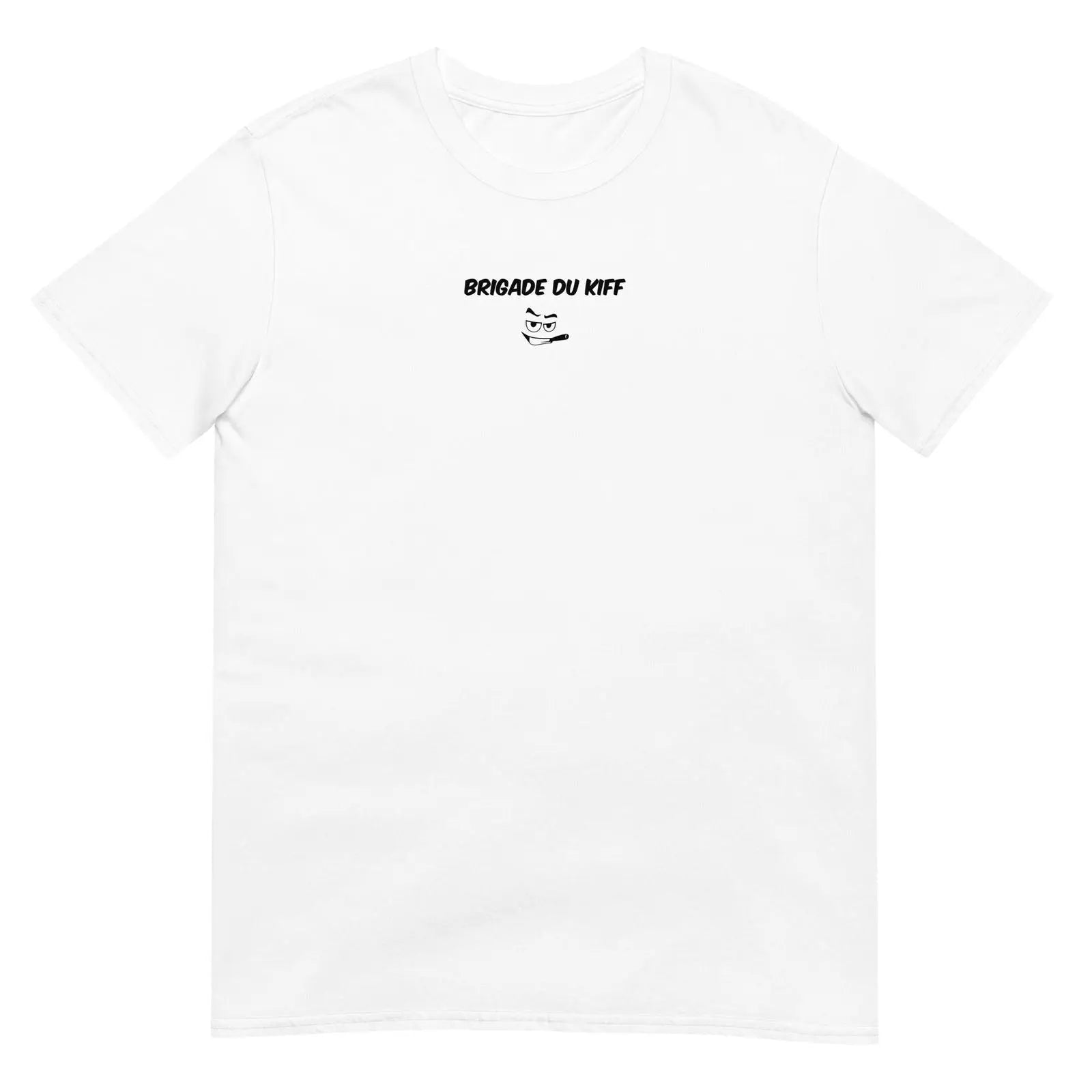 T-shirt unisexe Brigade du kiff Blanc - Sedurro