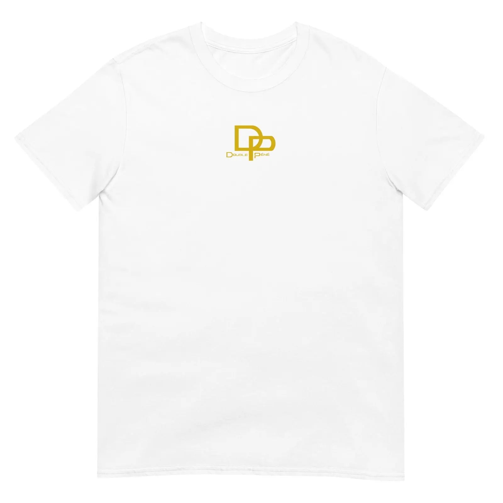 T-shirt unisexe DP Double péné le J Blanc - Sedurro