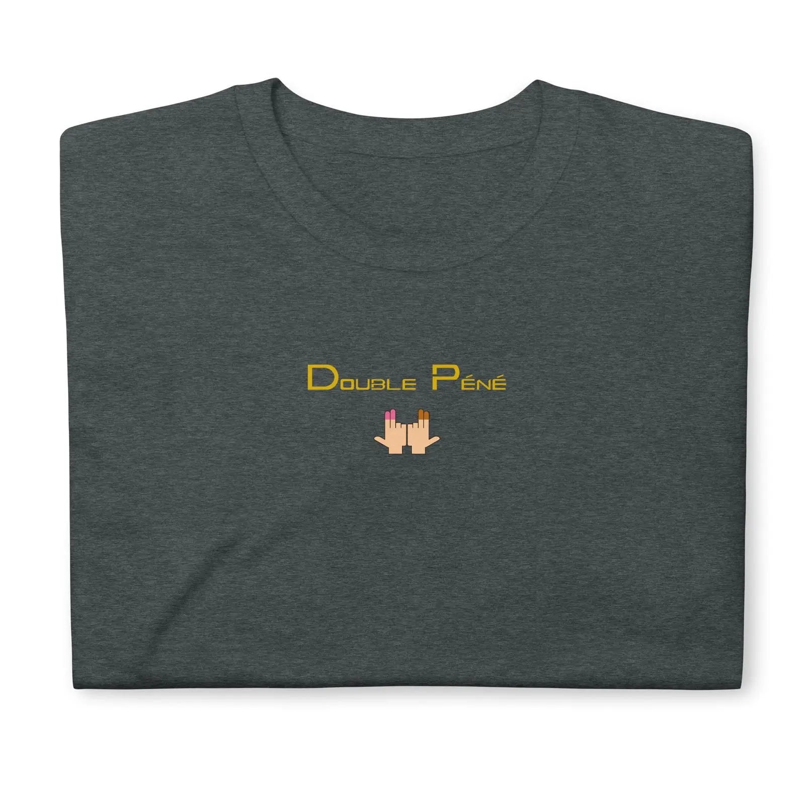 T-shirt unisexe DP Double péné signe du J - Sedurro