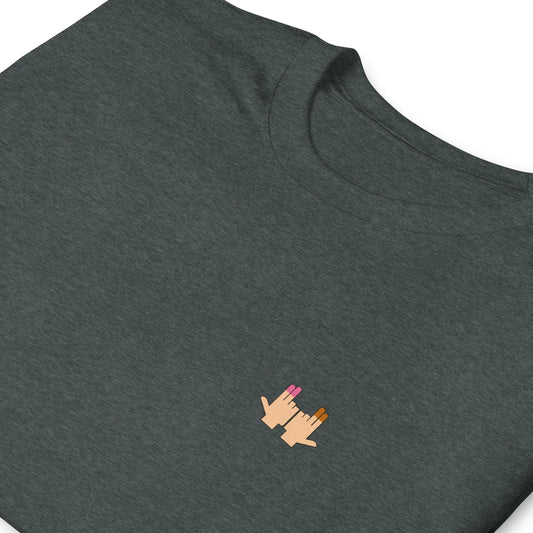 T-shirt unisexe DP Double péné signe du J seul - Sedurro