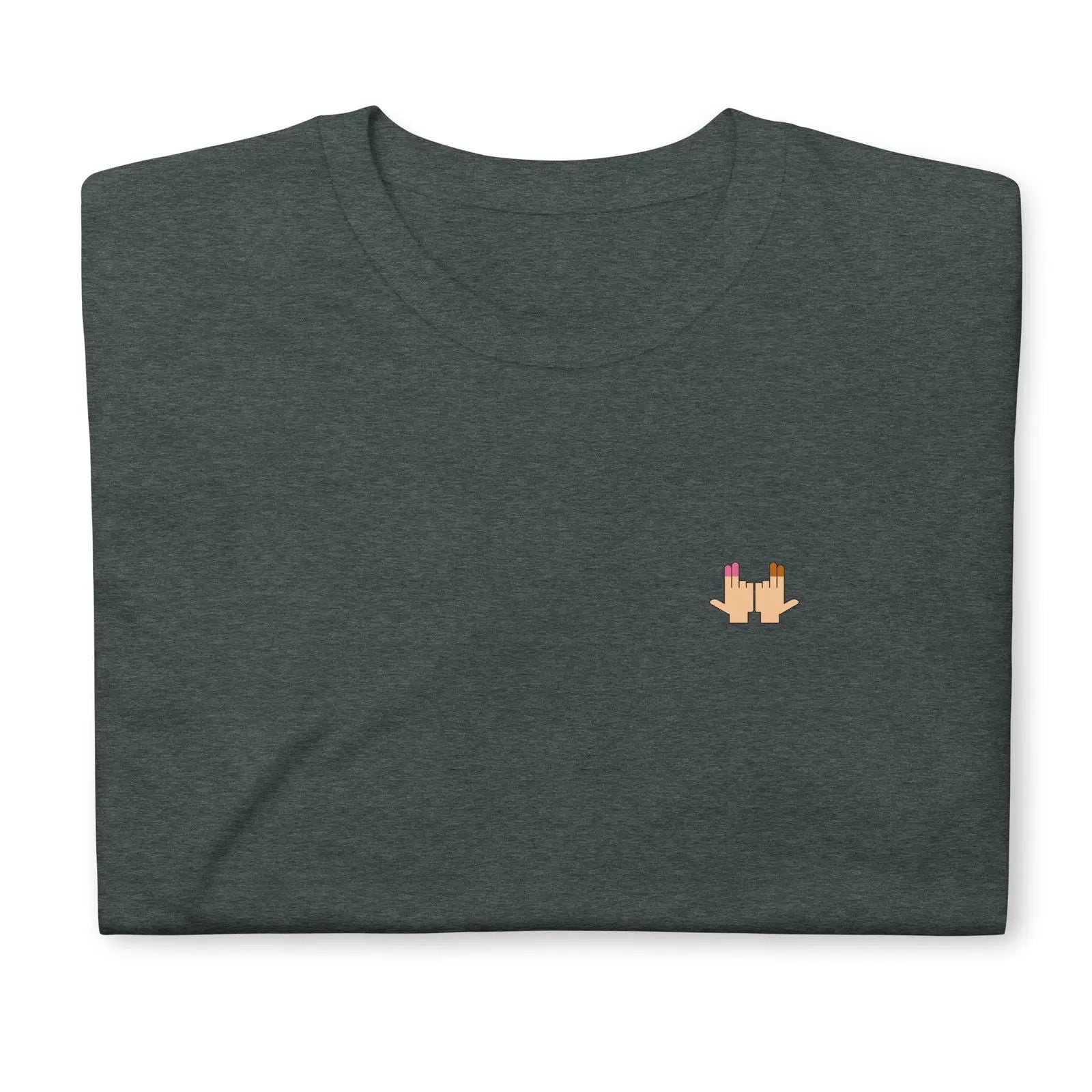 T-shirt unisexe DP Double péné signe du J seul - Sedurro
