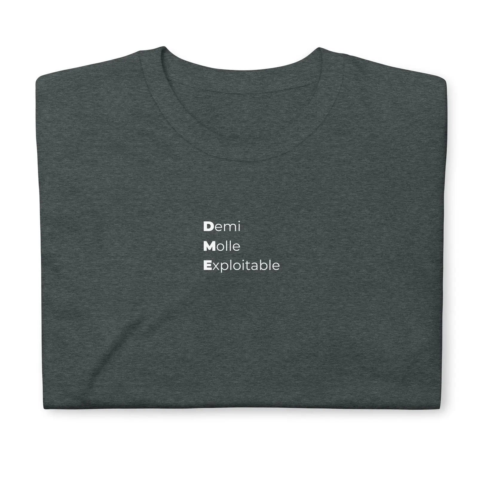 T-shirt unisexe Demi molle exploitable - Sedurro