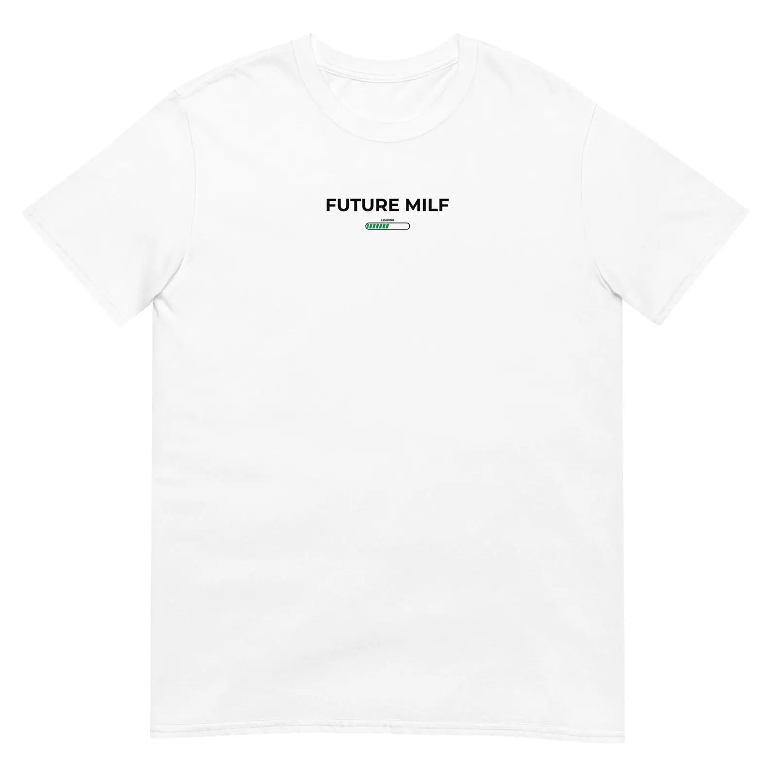 T-shirt unisexe Future milf Blanc - Sedurro
