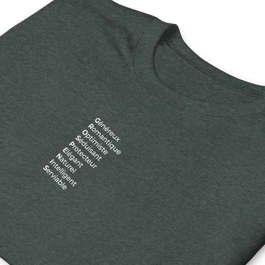 T-shirt unisexe Gros pénis qualités - Sedurro