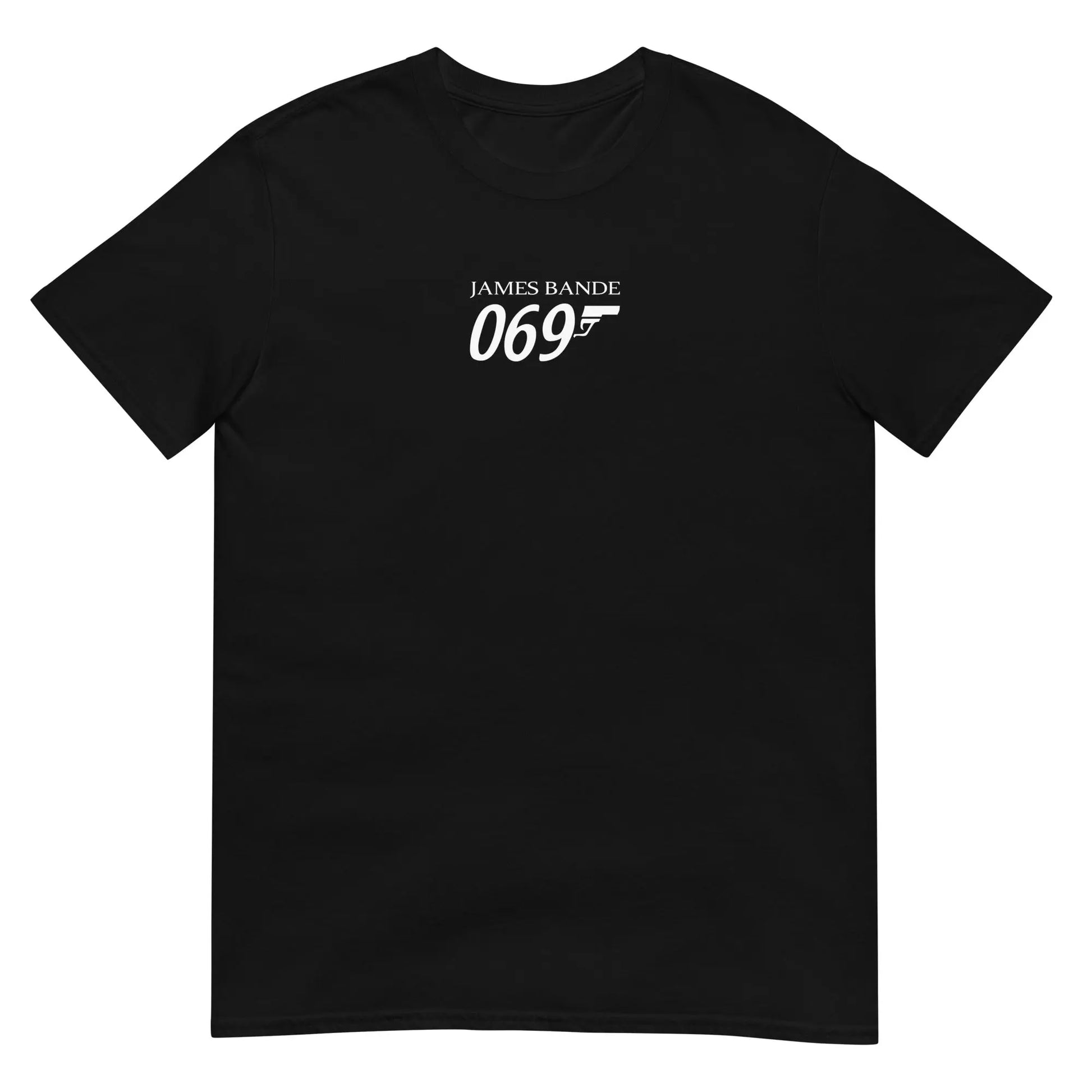 T-shirt unisexe James bande 069 Noir - Sedurro