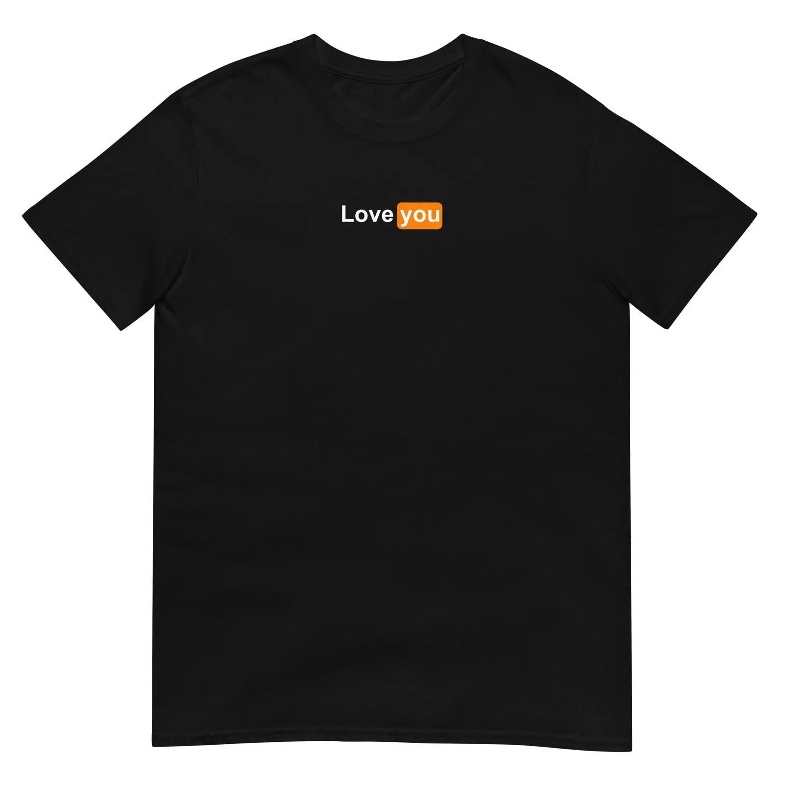 T-shirt unisexe Love you logo PH Noir - Sedurro