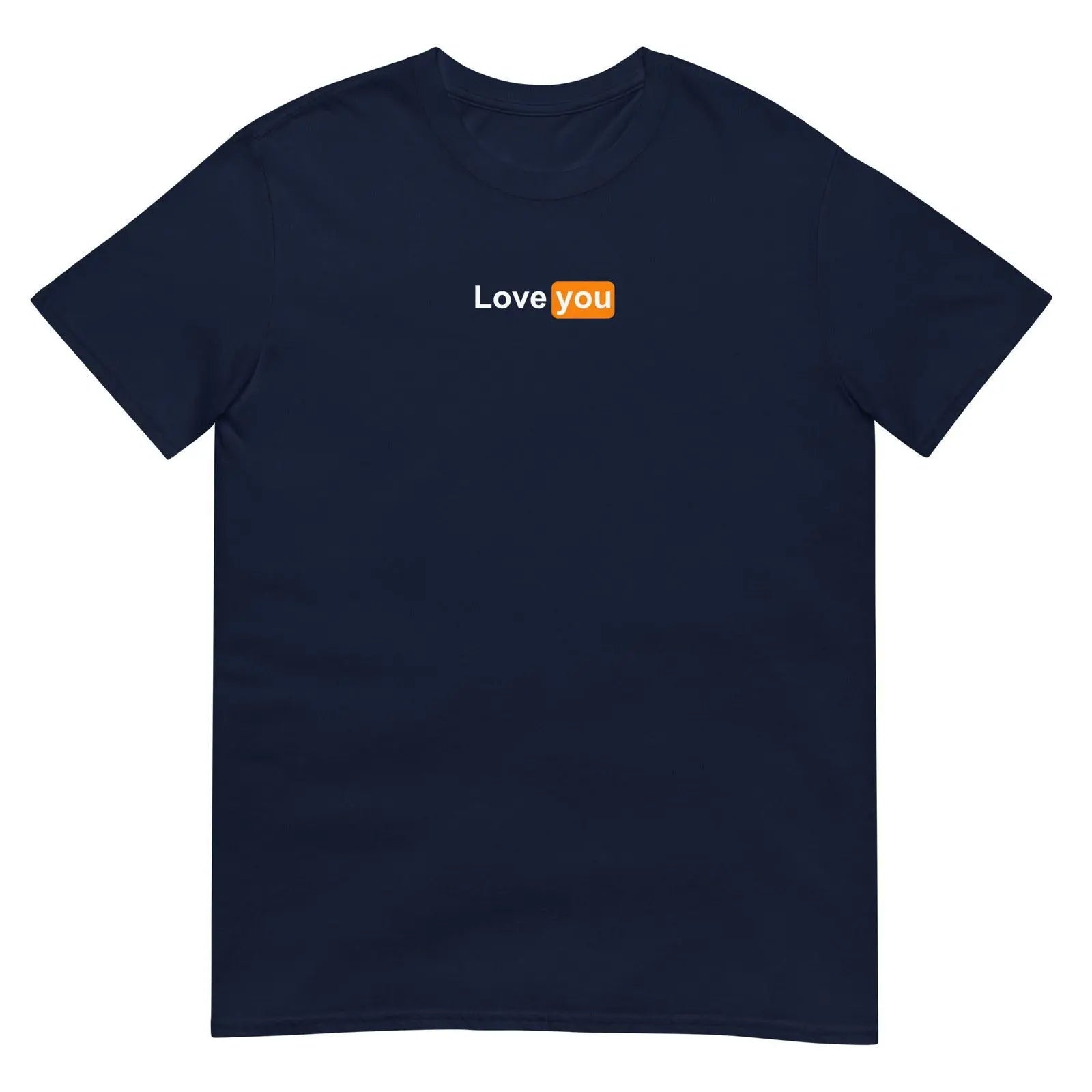 T-shirt unisexe Love you logo PH Bleu Marine - Sedurro