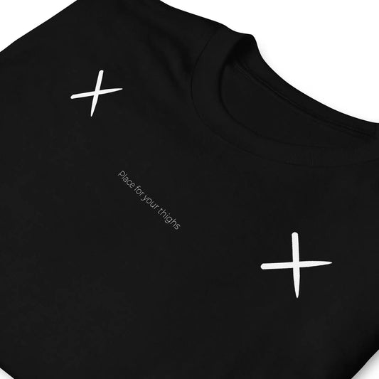 T-shirt unisexe Place for your thighs - Sedurro