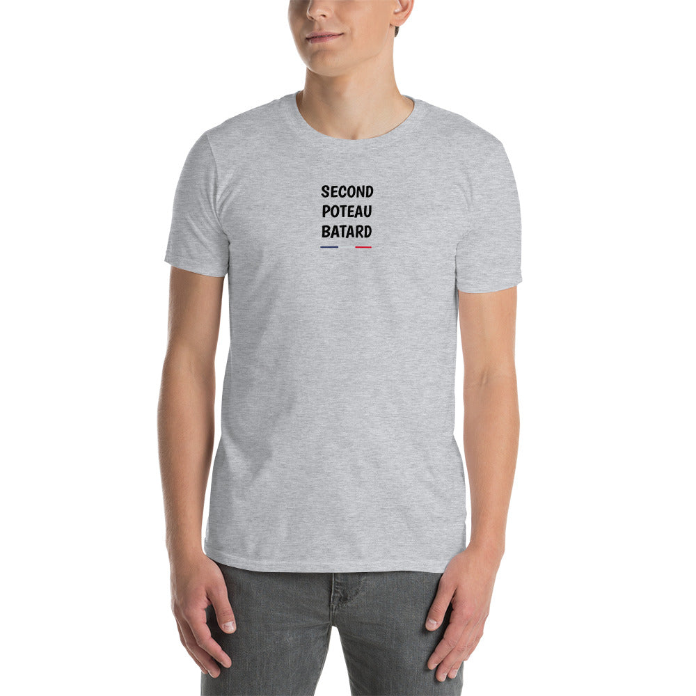 T-shirt unisexe Second poteau batard - Sedurro