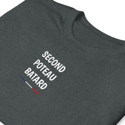 T-shirt unisexe Second poteau batard - Sedurro