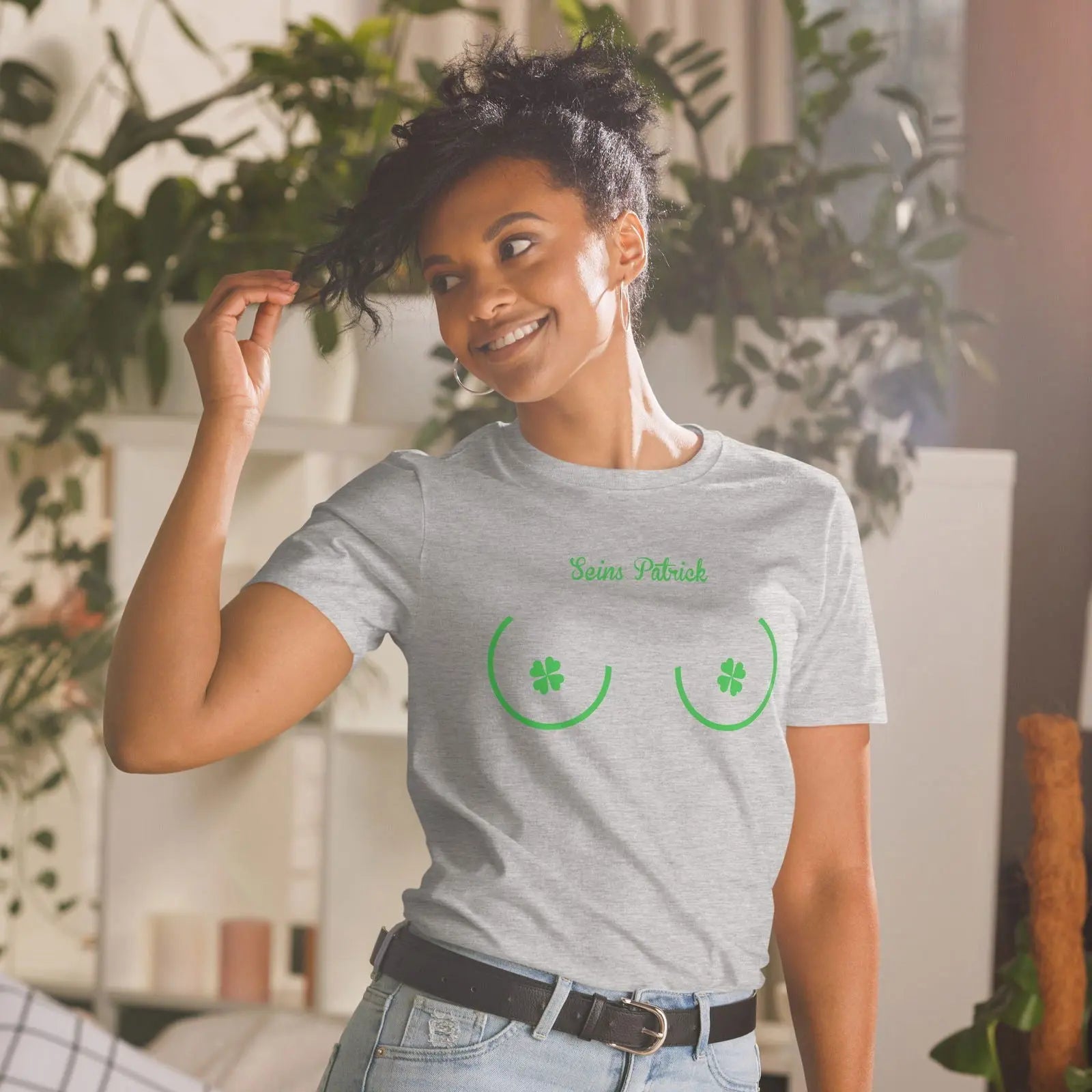 T-shirt unisexe Seins Saint Patrick - Sedurro