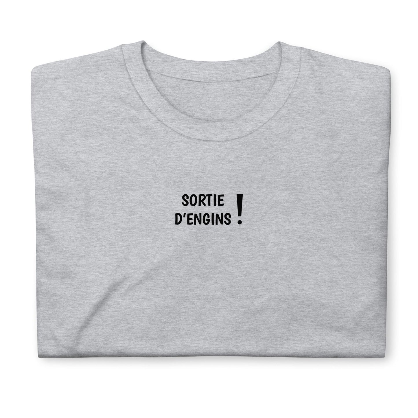 T-shirt unisexe Sortie d'engins - Sedurro