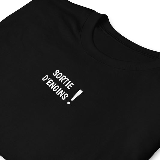 T-shirt unisexe Sortie d'engins - Sedurro
