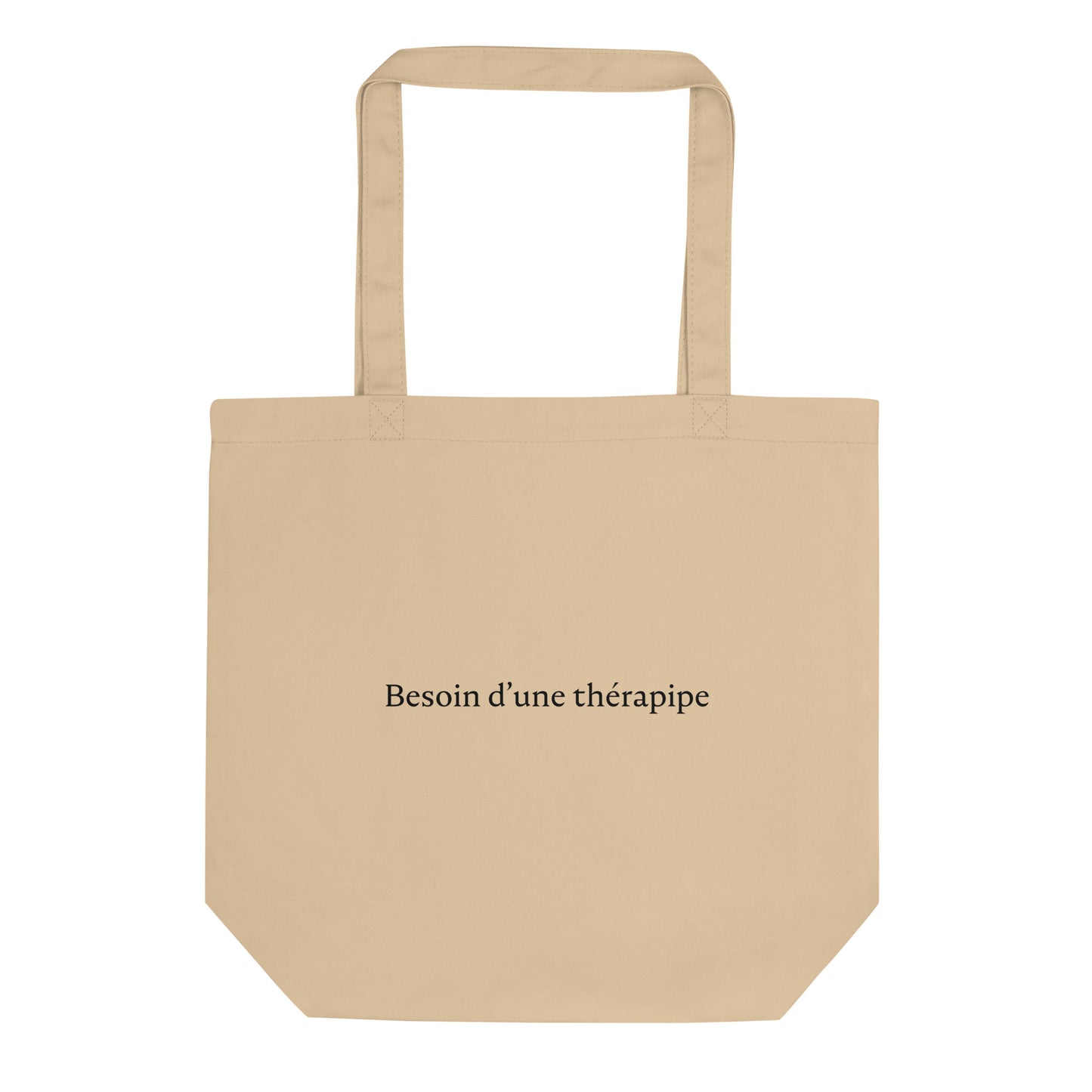 Tote bag bio Besoin d'une thérapipe Oyster - Sedurro