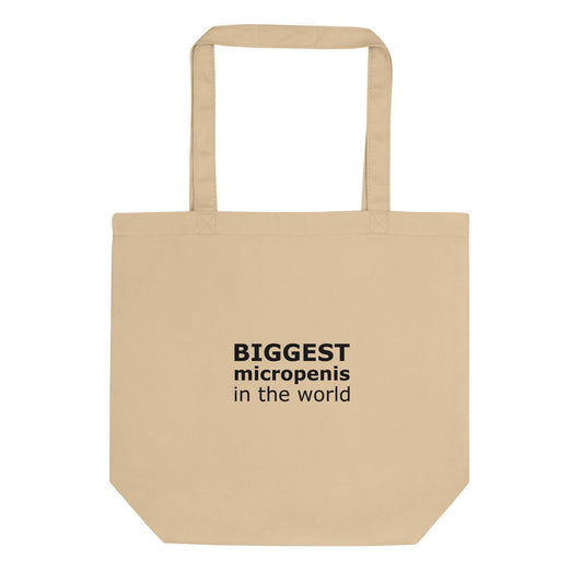 Tote bag bio Biggest micropenis in the world Oyster - Sedurro