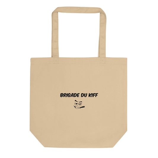 Tote bag bio Brigade du kiff Oyster - Sedurro