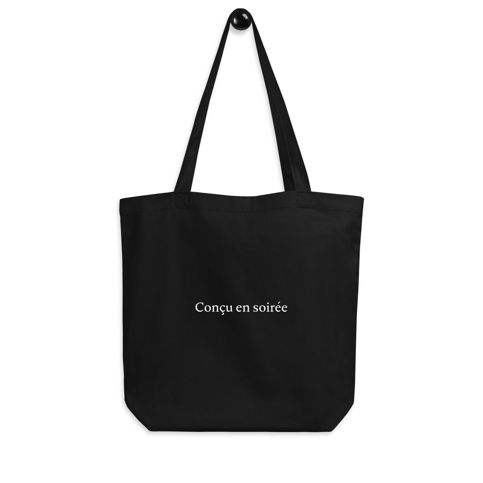 Tote bag bio Conçu en soirée - Sedurro