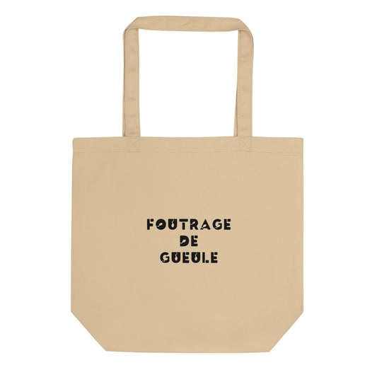 Tote bag bio Foutrage de gueule Oyster - Sedurro