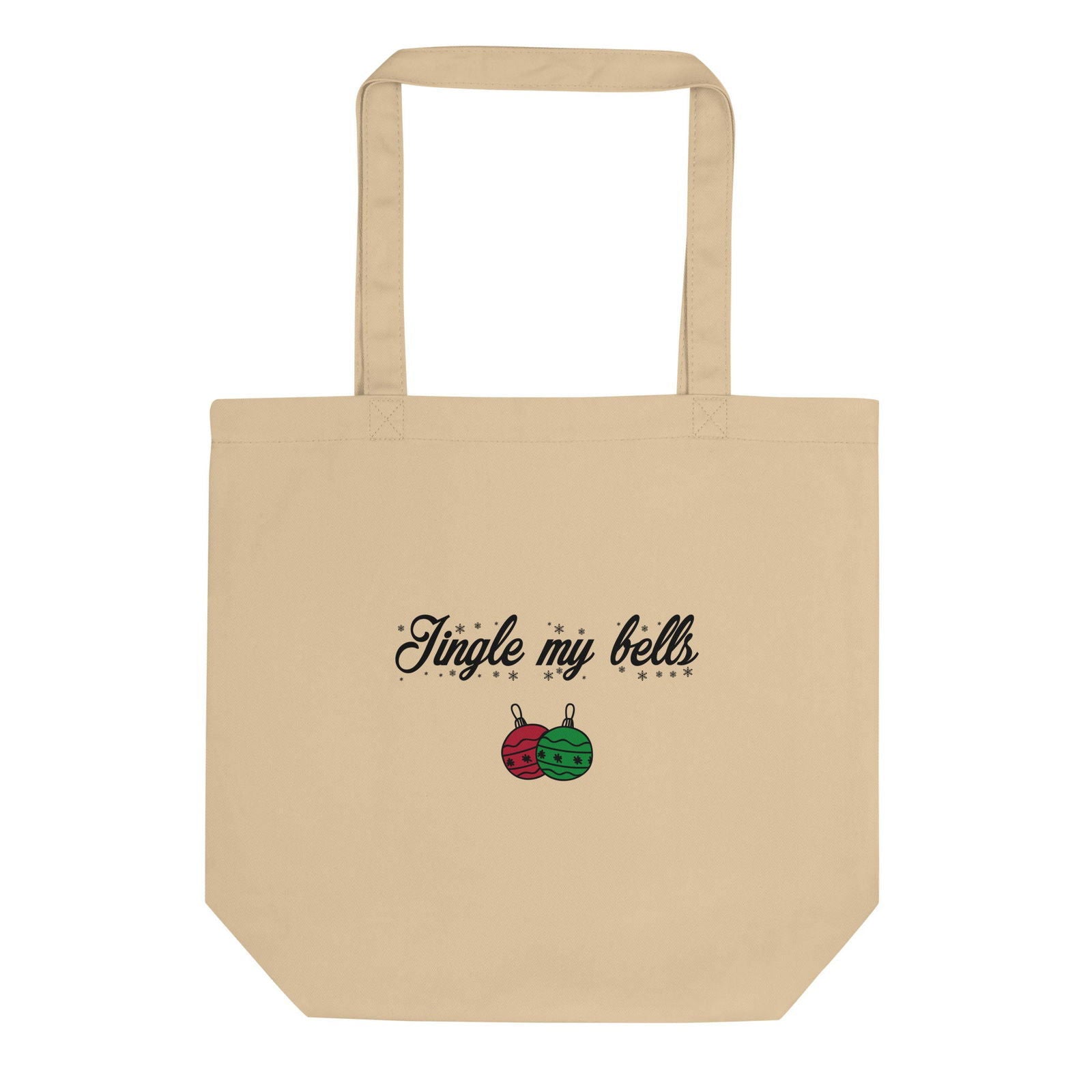 Tote bag bio Jingle my bells Christmas Oyster - Sedurro