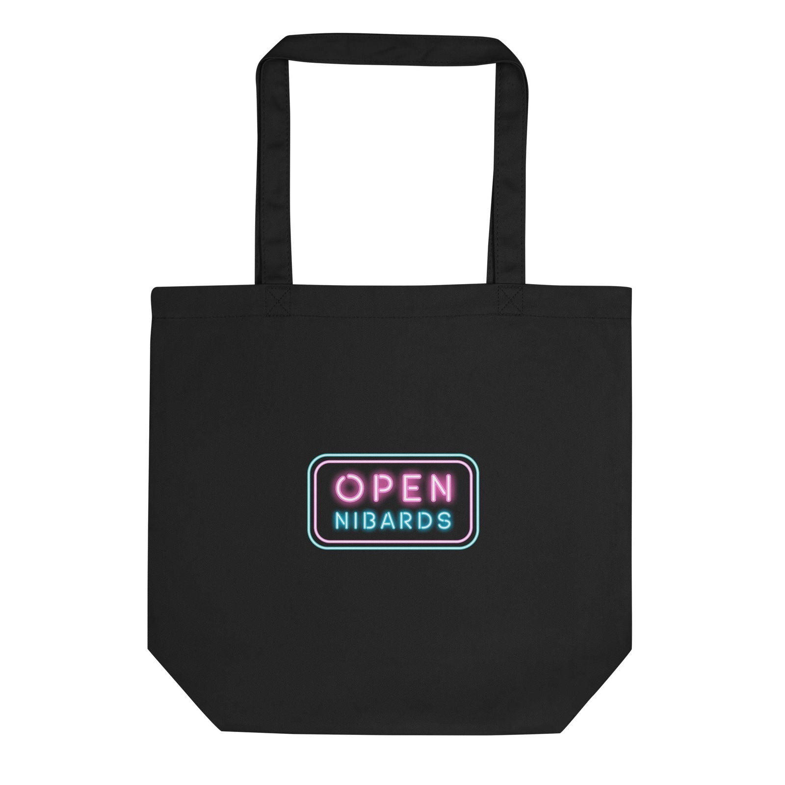 Tote bag bio Open nibards Noir - Sedurro