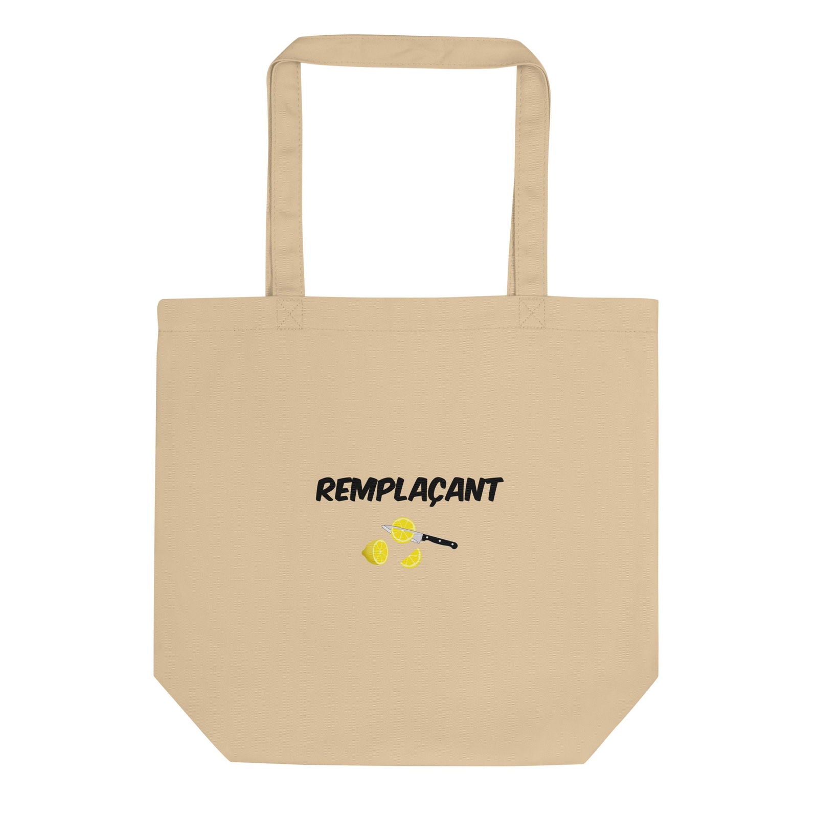 Tote bag bio Remplaçant coupeur de citrons - Sedurro