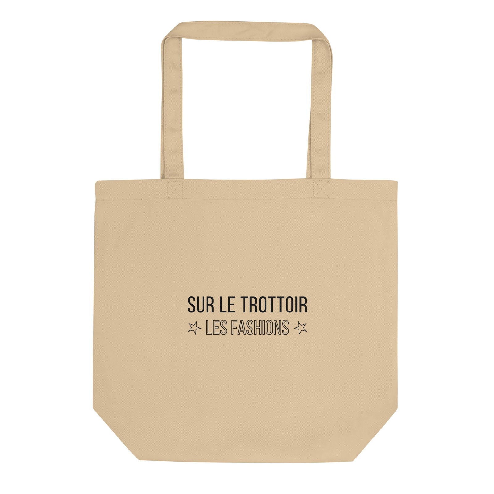 Tote bag bio Sur le trottoir les fashions Oyster - Sedurro