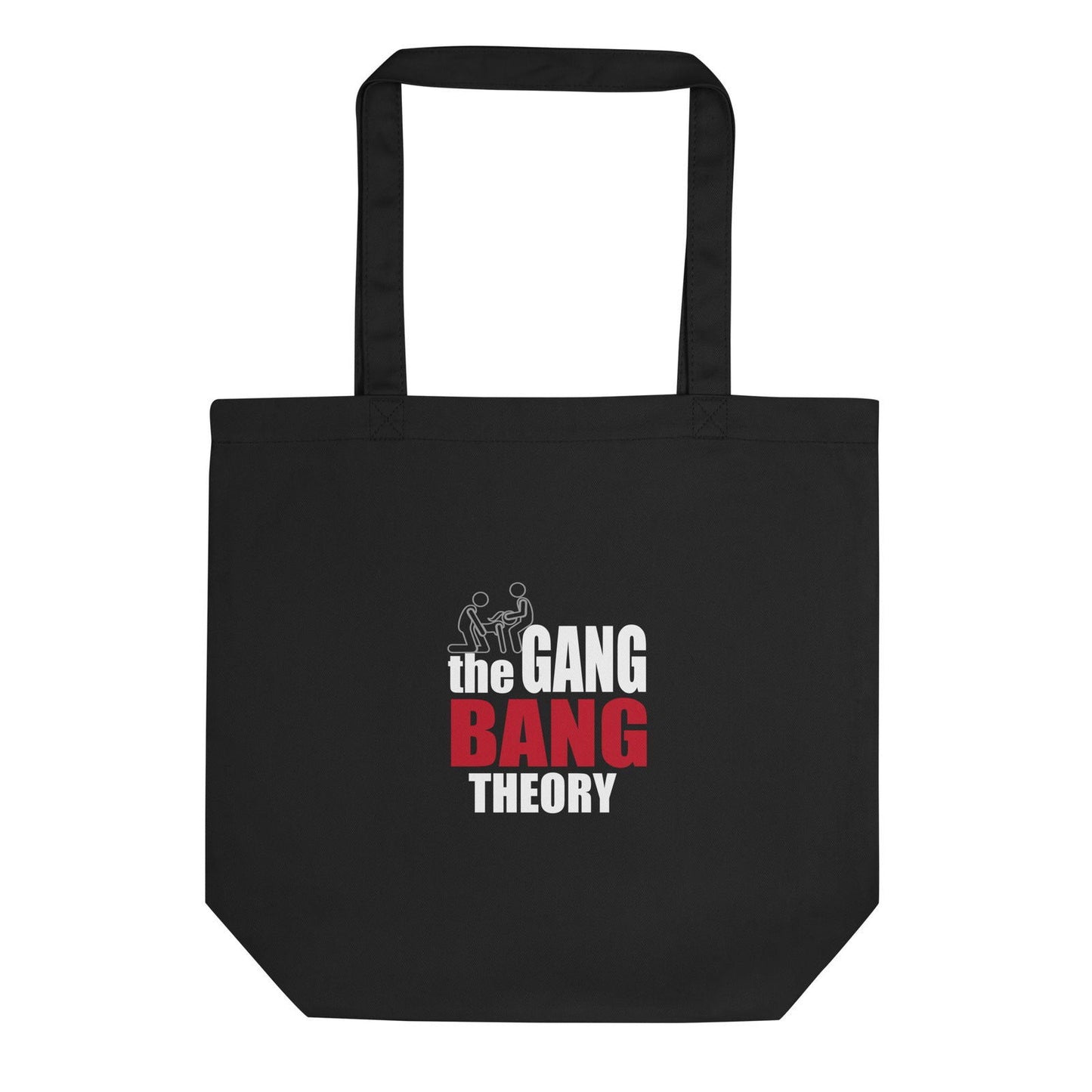 Tote bag bio The gang bang theory Noir - Sedurro
