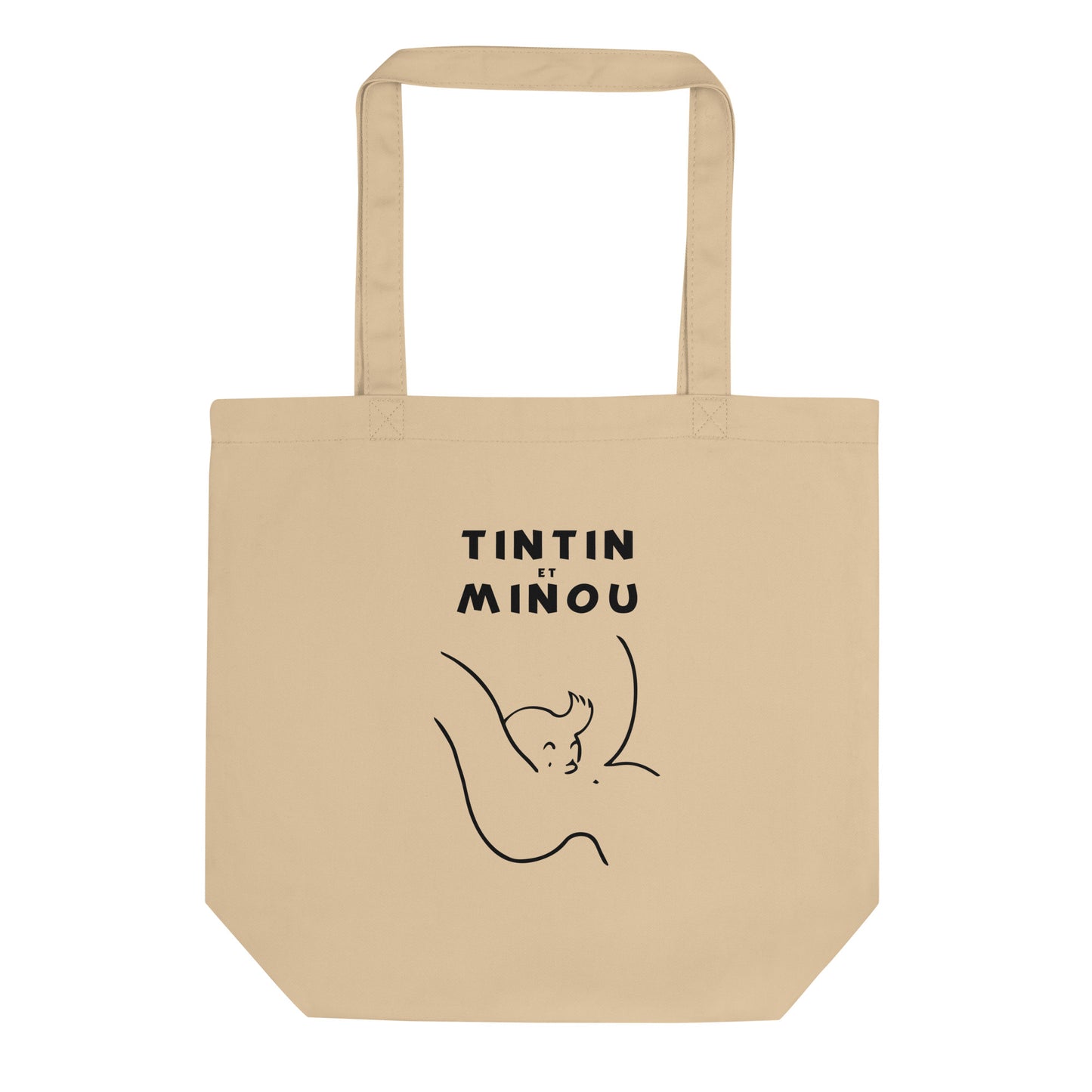 Tote bag bio Tintin et minou Oyster - Sedurro