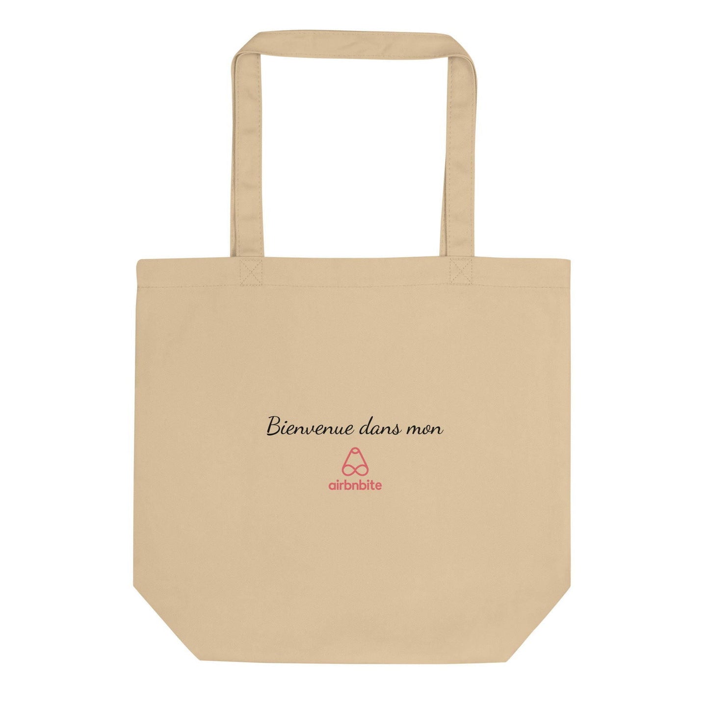Tote bag bio Bienvenue dans mon airbnbite Oyster - Sedurro