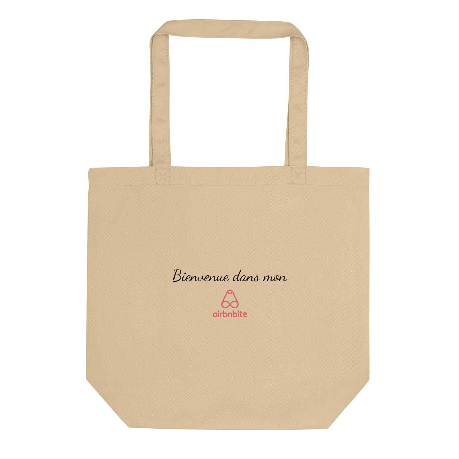 Tote bag bio Bienvenue dans mon airbnbite Oyster - Sedurro