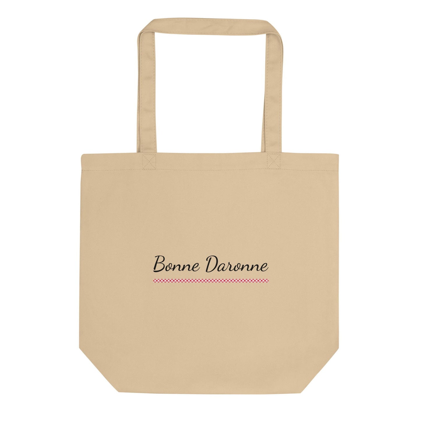 Tote bag bio Bonne daronne Oyster - Sedurro