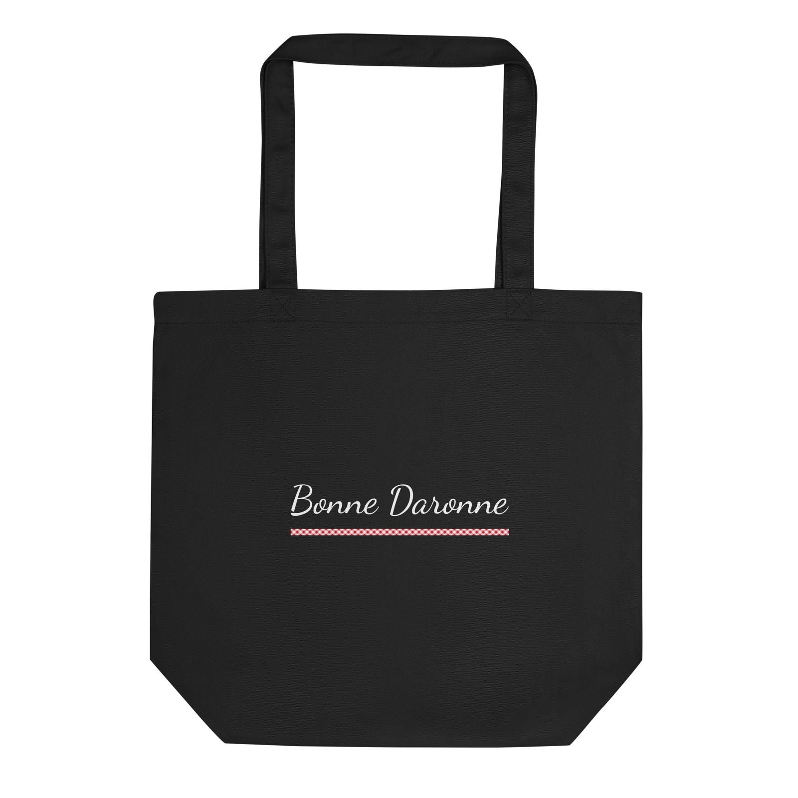 Tote bag bio Bonne daronne Noir - Sedurro