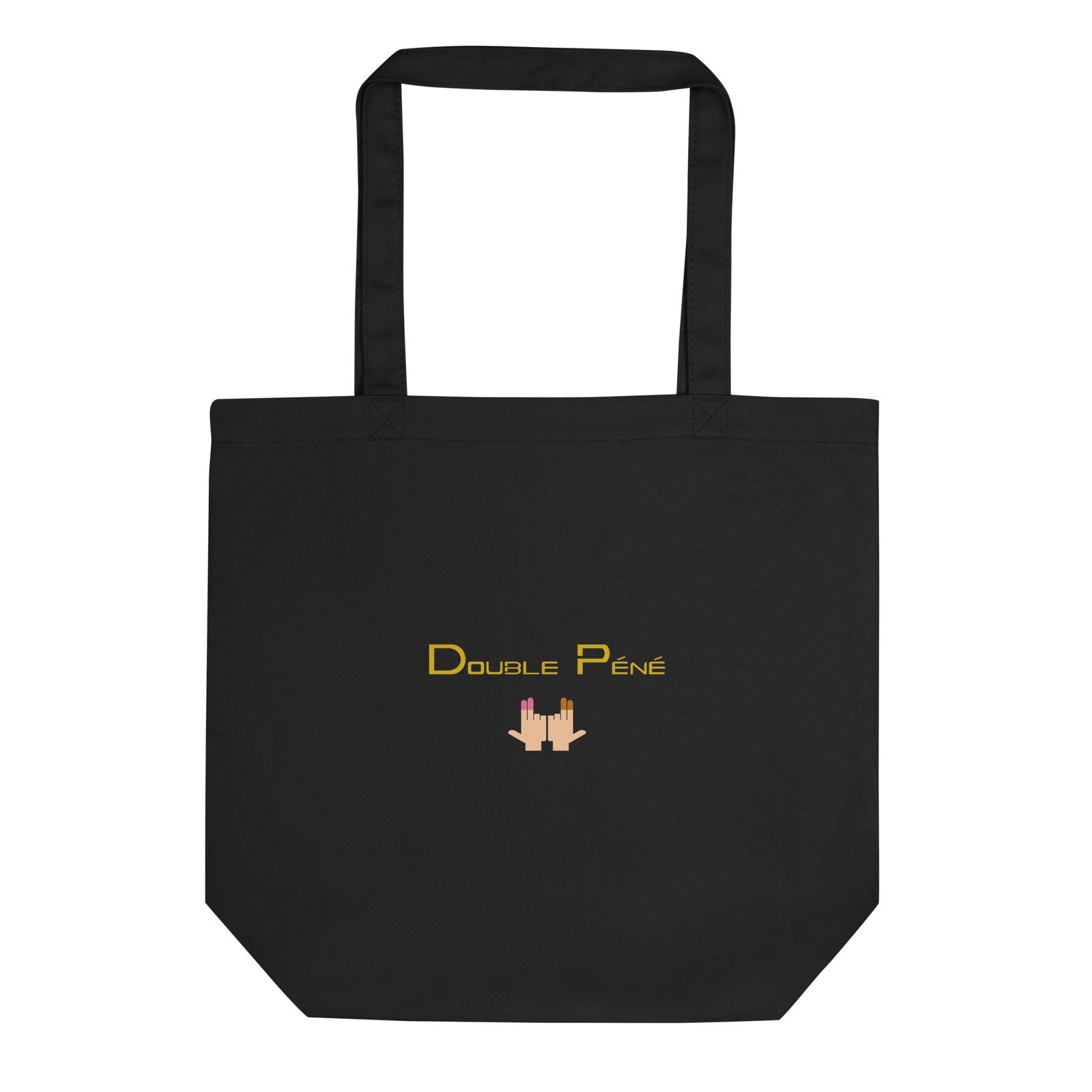 Tote bag bio DP Double péné signe du J - Sedurro