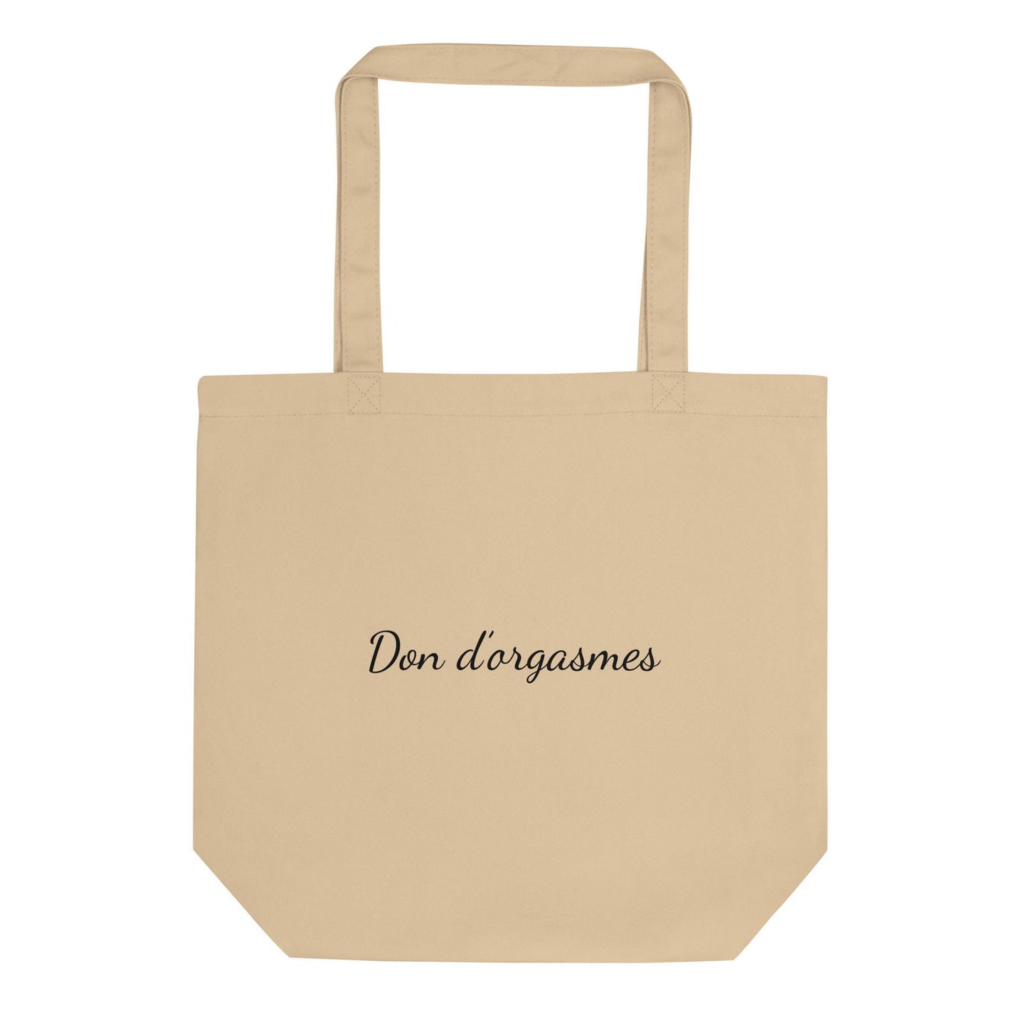 Tote bag bio Don d'orgasmes - Sedurro