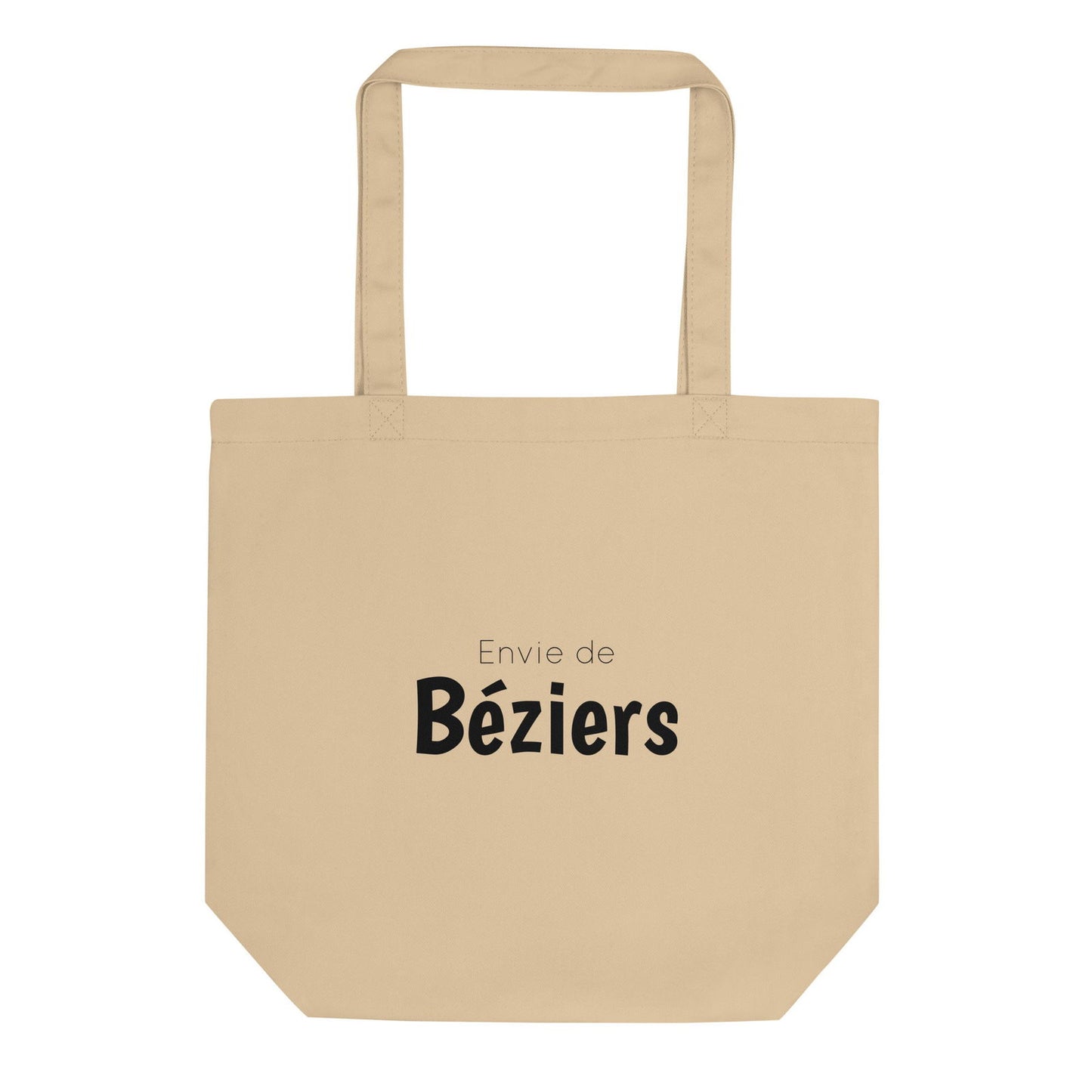 Tote bag bio Envie de Béziers Oyster - Sedurro