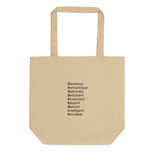 Tote bag bio Gros pénis qualités Oyster - Sedurro