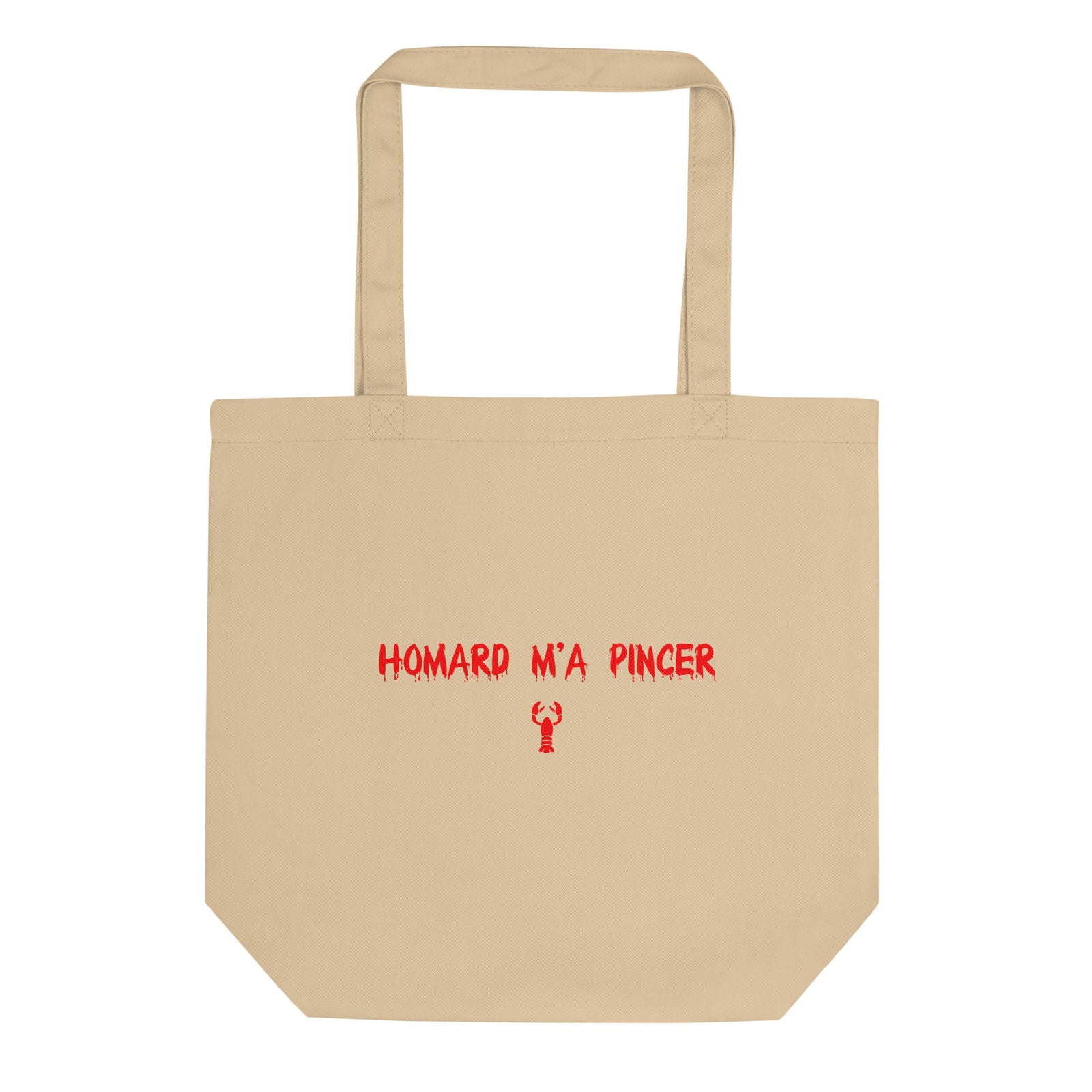Tote bag bio Homard m'a pincer Oyster - Sedurro