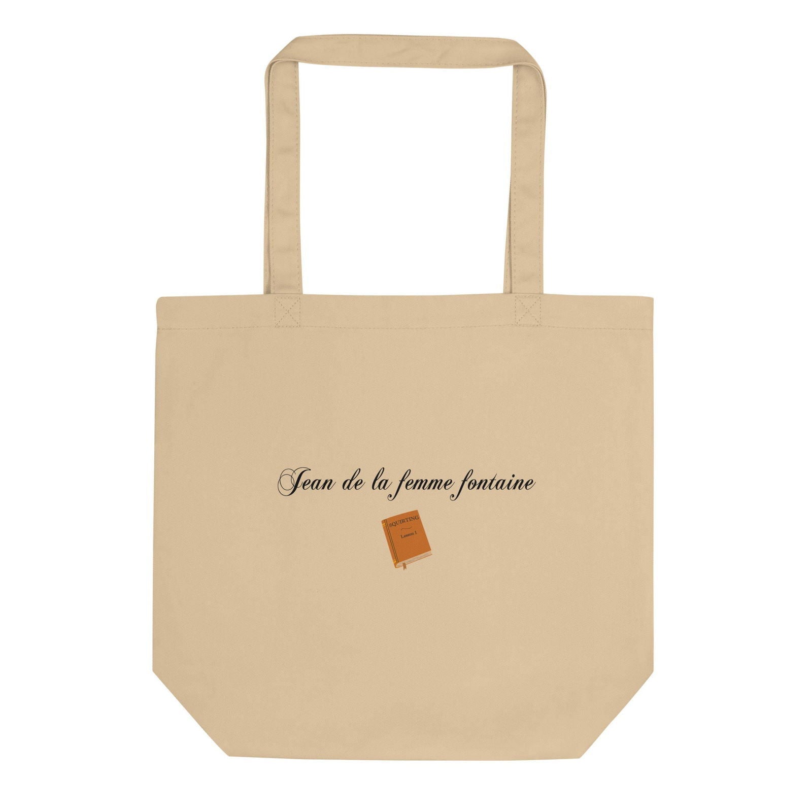 Tote bag bio Jean de la femme fontaine Oyster - Sedurro
