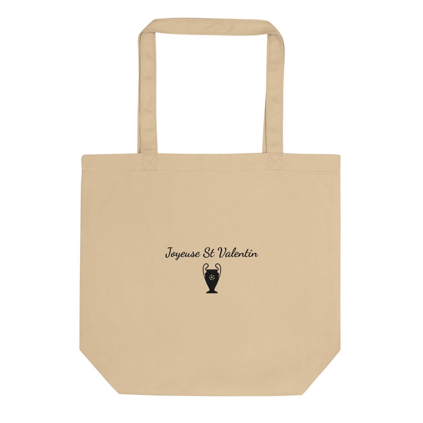 Tote bag bio Joyeuse Saint Valentin Ligue des Champions Oyster - Sedurro