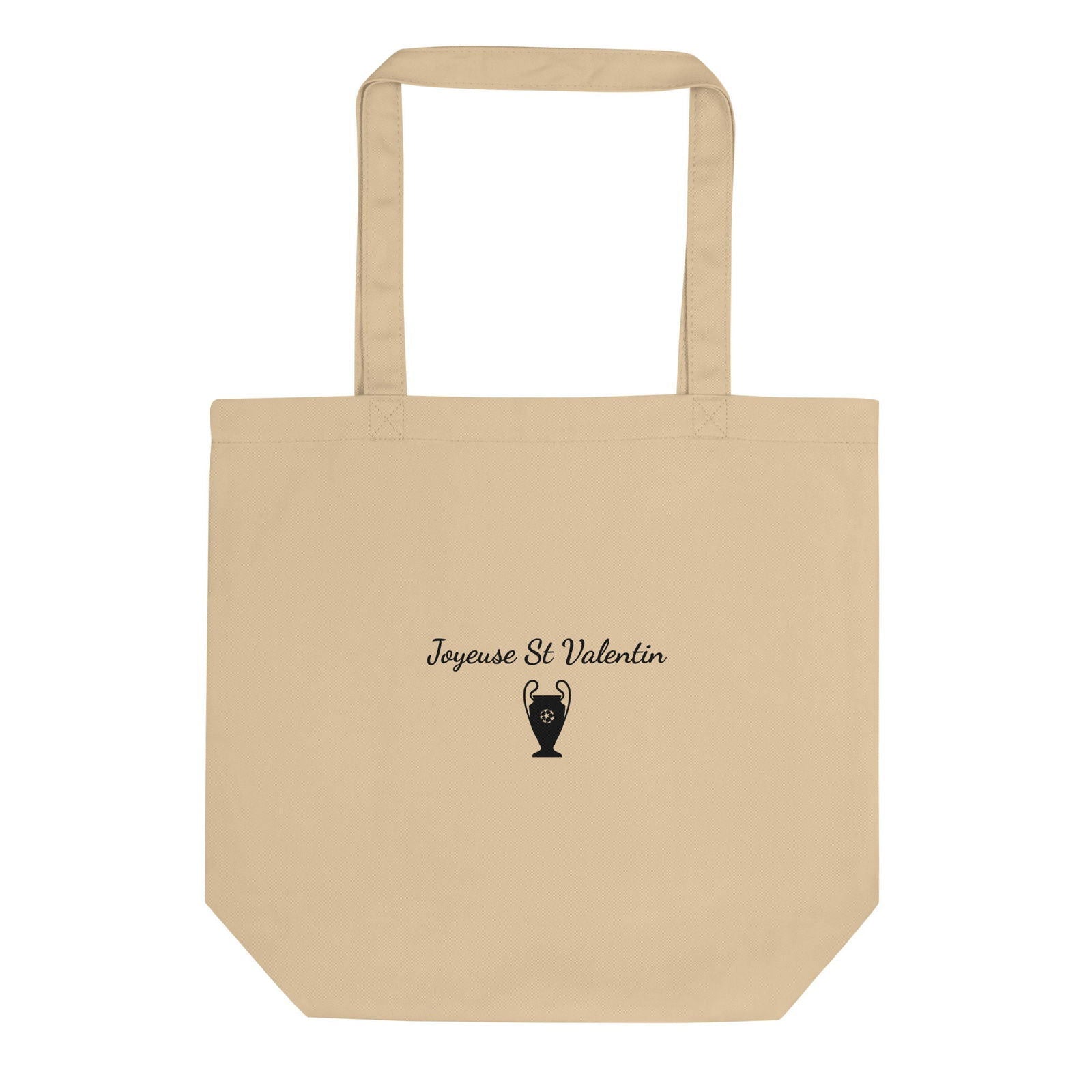 Tote bag bio Joyeuse Saint Valentin Ligue des Champions Oyster - Sedurro