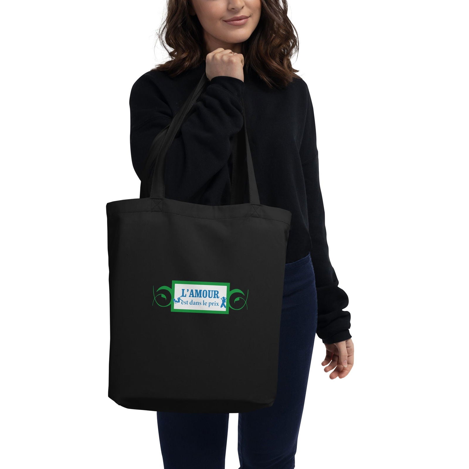 Tote bag bio L'amour est dans le prix - Sedurro