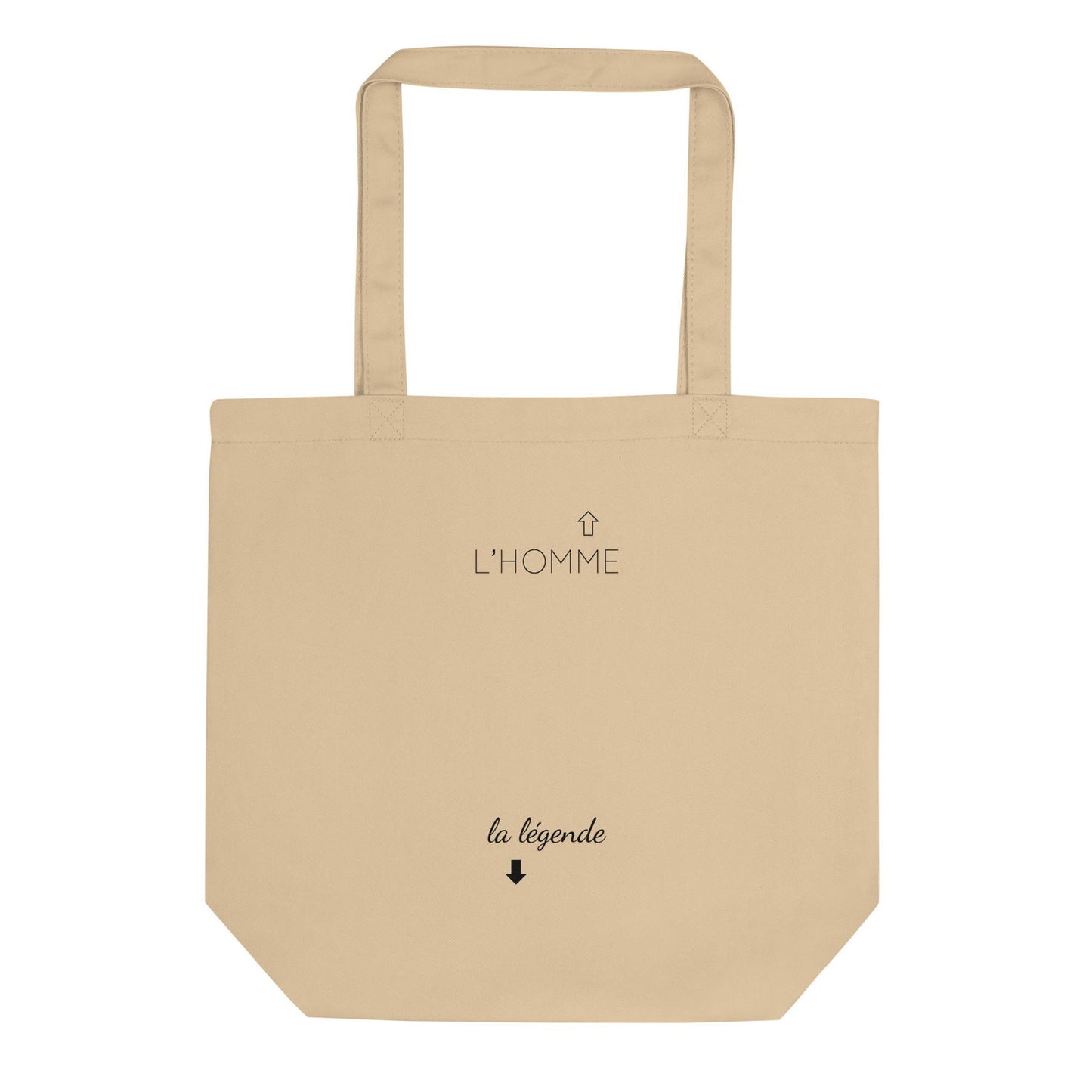 Tote bag bio L'homme et la légende Oyster - Sedurro
