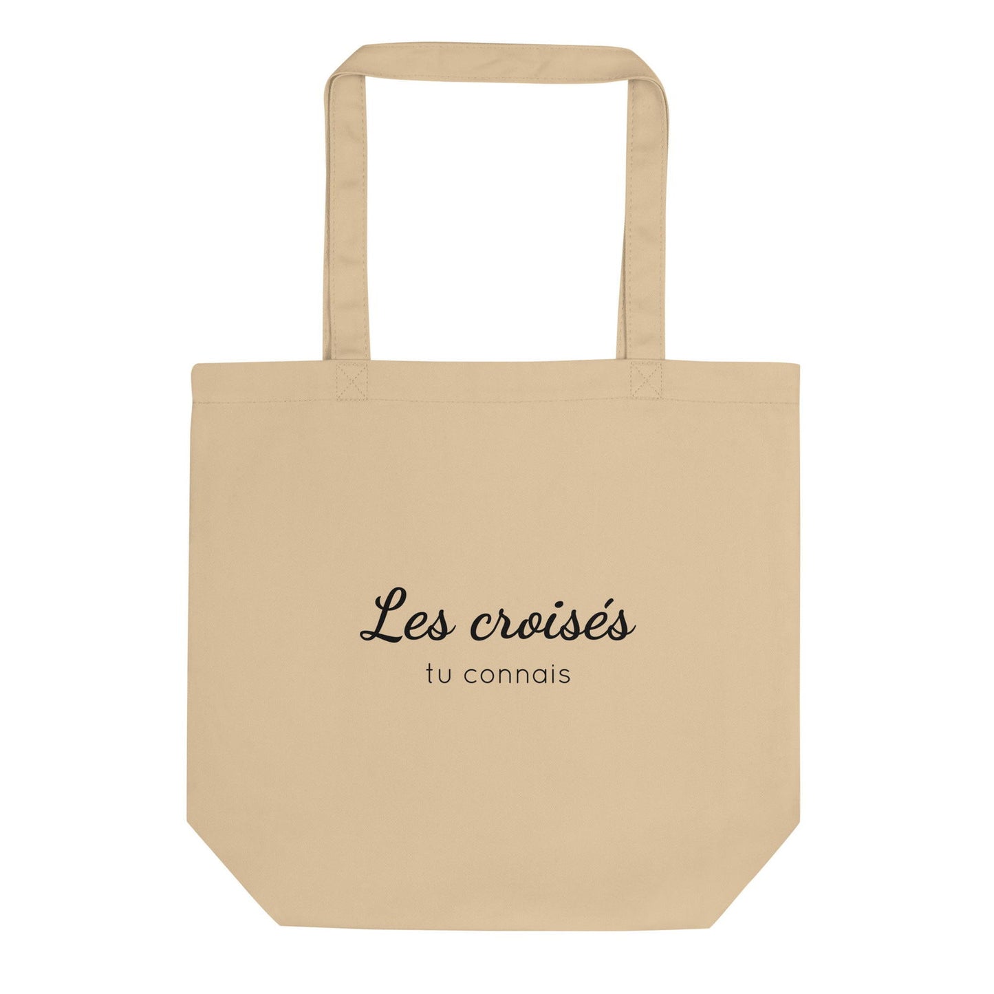 Tote bag bio Les croisés tu connais - Sedurro