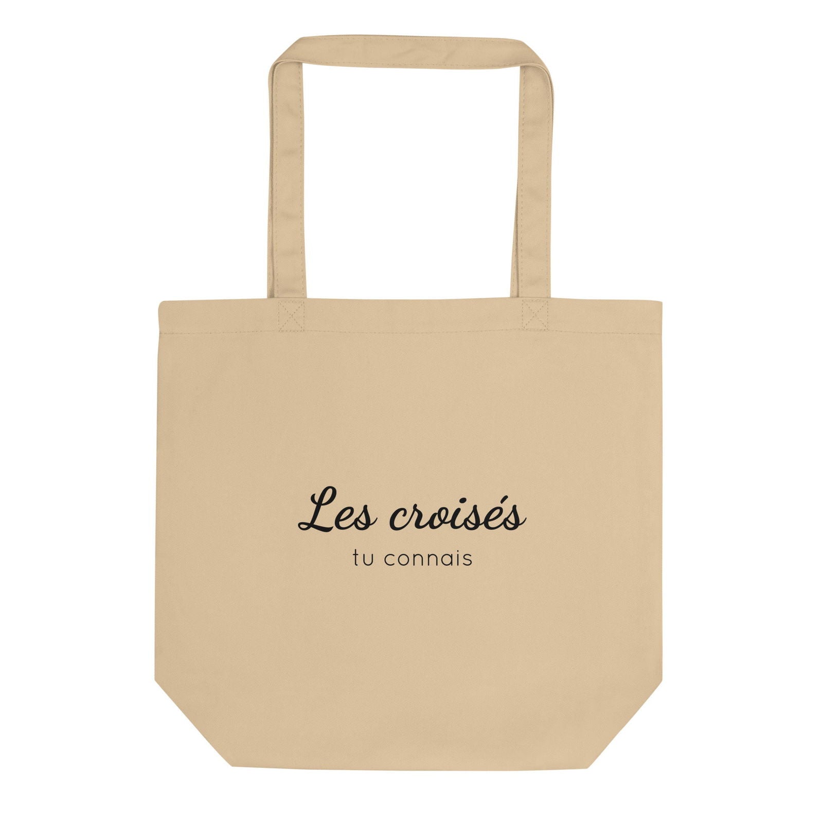 Tote bag bio Les croisés tu connais - Sedurro